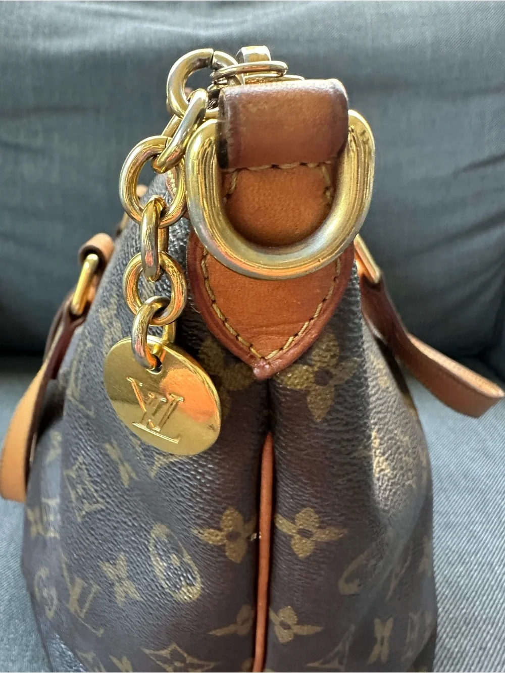 Louis Vuitton Monogram Palermo PM Shoulder Bag – Preowned – Authentic – No Stra